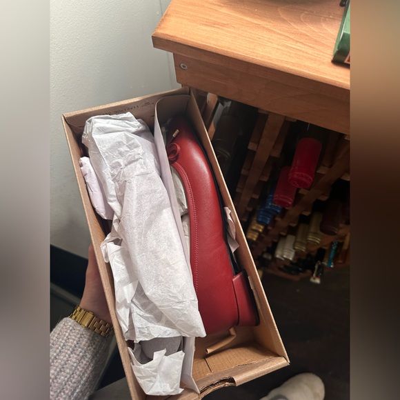 NWT Clark’s Ubree Burgundy Leather Ballet Flats - Picture 7 of 7